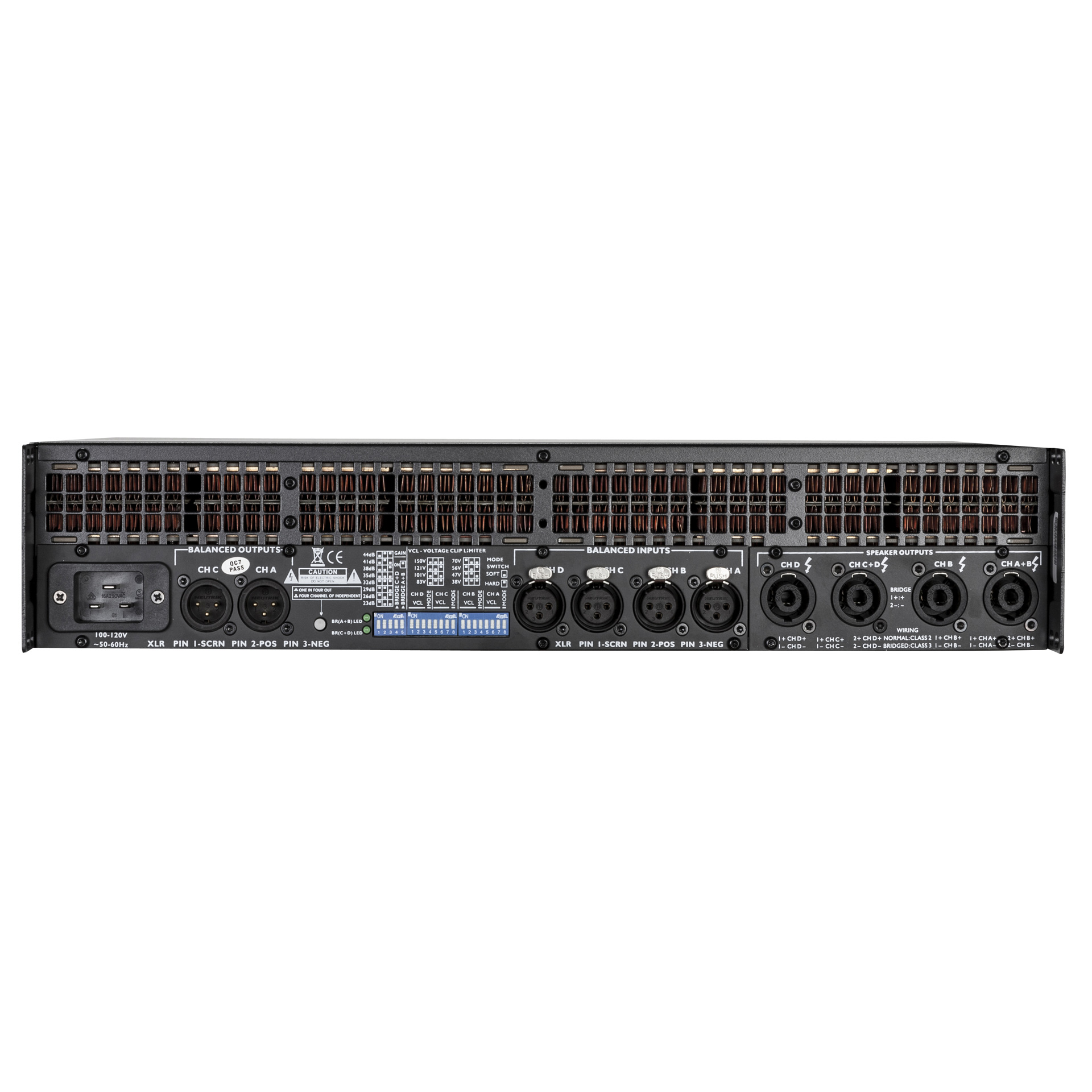 amplificador RCF QPS9600