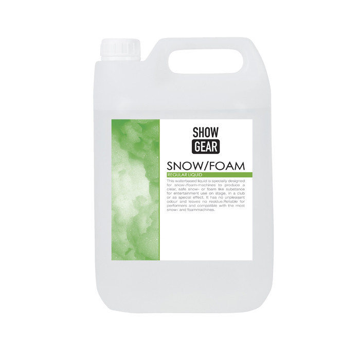SNOW/FOAM FLUID SHOWTECH 5 LITRES