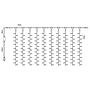 Showtec LED Rubber Curtain Light WW